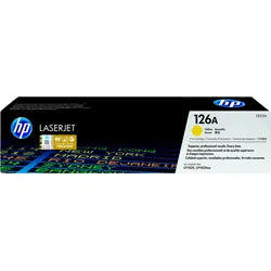 HP Tonerpatrone HP original Toner 126A, Farben: M/C/Y/B + Combo gelb