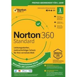 Norton 360 Deluxe 2025 | 5 Geräte 1 Jahr | Kein Abo | 50 GB Cloud-Backup