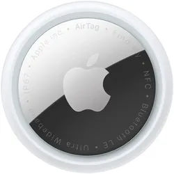 Apple AirTag 4 Pack Bluetooth-Tracker silberfarben|weiß