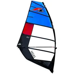 F2 Surfsegel F2 Sale Windsurf Segel Vegas Team 7qm Blau/Schwarz Modell 2022 NEU S blau|schwarz