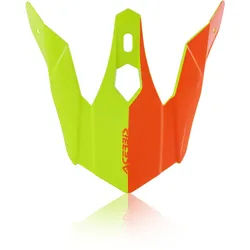 Acerbis Steel Kinder/Eclipse Helmschirm, gelb-orange