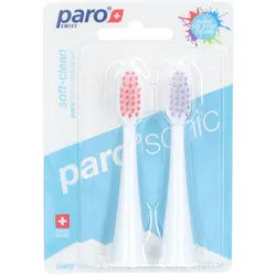 paro® Sonic soft-Clean - Ersatzzahnbürstenköpfe