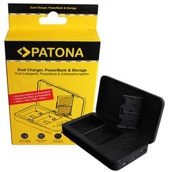 PATONA Dual Ladegerät für Sony NP-FZ100 (mit Powerbankfunktion)
