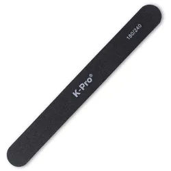 K-Pro Sandblatt-Nagelfeile Feile 10 St schwarz
