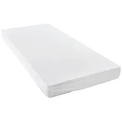 Spannleintuch , Weiß , Textil , 200x200 cm , Oeko-Tex® Standard 100 , Rundumgummi, weich und anschmiegsam, perfekter Sitz, 2-schichtig , Heimtextilien, Bettwäsche & Leintücher, Leintücher, Spannleintücher