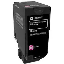 Lexmark Original Tonerkartusche 74C2HME Magenta