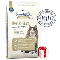 Sanabelle Adult Hair&Skin 10kg+ überraschung für die Katze