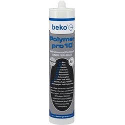 beko Polymer pro10, SMP-Universal-Dichtstoff, EINER FÜR ALLES, lichtgrau, 310 ml