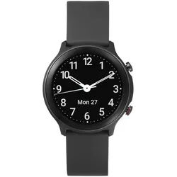 380600 Watch Digital 44 mm Smartwatch Rund IP68 (Schwarz)
