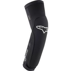 Alpinestars Paragon Plus Knie-/Schienbeinprotektoren, schwarz-weiss, Größe XS für Männer