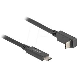 DELOCK 80035 - USB 5 Gb/s Kabel, C Stecker, gewinkelt oben/unten, 4K 60 Hz, 2 m