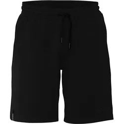 Shorts KEMPA "Shorts STMNT Kids", Mädchen, Gr. 152, N-Gr, schwarz, Obermaterial: 72% Baumwolle CO(Bio). 28% Polyester Pol. recyc.., Hosen Shorts