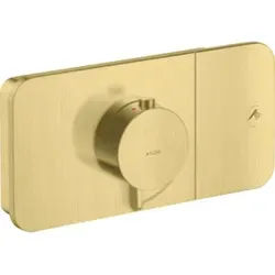 hansgrohe Fertigmontageset Axor One UP-Thermostat., 1 Verbr., brushed brass