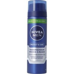 Nivea Men, Rasierschaum + Rasiergel, Protect & Care Rasierschaum (200 ml)