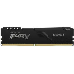 KINGSTON Arbeitsspeicher "16GB 3200MT/s DDR4 CL16 DIMM FURY Beast Black", schwarz (ohne farbbezeichnung), B:5,7cm H:1,4cm T:17cm, Arbeitsspeicher