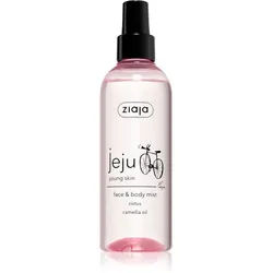 Ziaja Jeju Young Skin hydratisierender Nebel Für Gesicht und Körper 200 ml