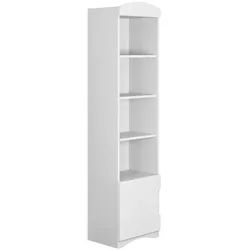 Raumhirsch Furniture Kinderregal Classic II 46\\186\\36 , Weiß , Holzwerkstoff , 46x186x36 cm , Babymöbel & Kindermöbel, Babyzimmer, Babyregale & Kinderregale