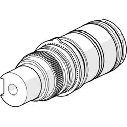 Hansa Thermostat-Regelteil HANSATEMPRA DN 15, z Temperaturregel., o. Mengenreg.