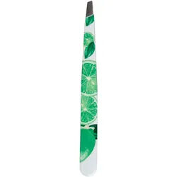 Nippes Kosmetik Pinzette schräg "Limette"