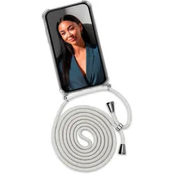 ONEFLOW Handykette für Samsung Galaxy S24 FE – Hülle mit Band zum Umhängen, abnehmbar – Twist Case Cord