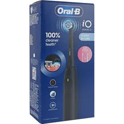 Oral-B Elektrische Zahnbürste Braun Oral-B iO2 Serie 2 Night Black, Elektrische schwarz