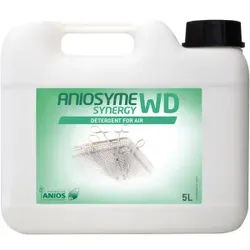 ECOLAB Aniosyme Synergy WD Instrumentenreiniger, Tri-enzymatischer Flüssigreiniger für die maschinelle Instrumentenaufbereitung, 2 x 5 Liter - Kanister (1 Karton = 2 Kanister)