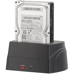 USB-3.0-Dockingstation für alle SATA-Festplatten mit 2,5" und 3,5"