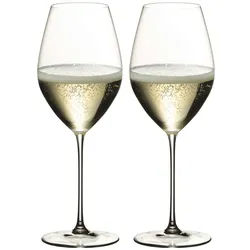 RIEDEL Serie VERITAS Champagne Glas 2 Stück Inhalt 445 ml Champagner