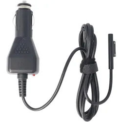 15 Volt KFZ-Ladekabel Microsoft Surface Pro 5, 6, 7, X Ladestrom 2,58A, Spannungen beachten, 112,5 cm Kabellänge