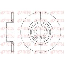 REMSA Bremsscheiben belüftet Ø345mm Hinten Rechts Links für BMW 2 1 3 4