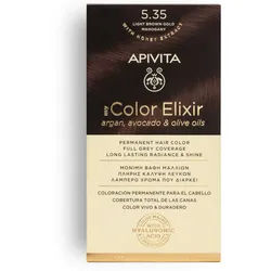 Apivita My Color Elixir 5.35 Marron Claire Gold Mahagoni