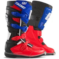 Gaerne GX-J Kinder Motocross Stiefel, weiss-rot-blau, Größe 36