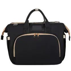 Xxxl Wickeltasche , Schwarz , Textil , 40x30x20 cm , Baby on Tour, Kinderwagen, Wickeltaschen & Wickelrucksäcke