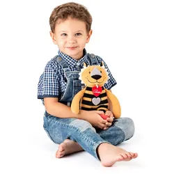Lumpin Spielfigur Tiger mit Puschkin-Streifen, 28 cm