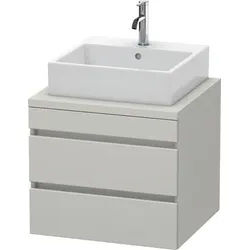 Duravit DuraStyle Konsolenwaschtischunterbau wandhängend Betongrau Matt 600x548x512 mm - DS531500707 DS531500707