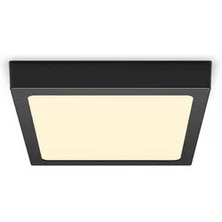 Philips Einbauspot Magneos Slim Surface eckig 12W schwarz 2700K warmweißes Licht