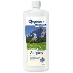 Spitzner Saunaaufguss Alpenkräuter Wellness 1000 ML