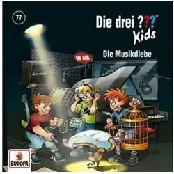 United Soft Media Hörspiel Die drei ??? Kids 77: Die Musikdiebe