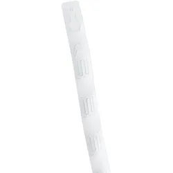 50 Blisterleisten, 825 mm, 12 Haken, knickbar, PP, transparent