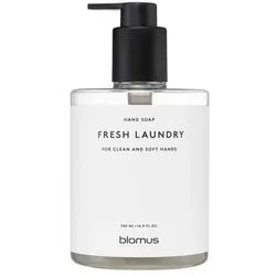 blomus Handseife -SATOMI- Flüssigseife: 500ml purer Luxus für die Hände, Nachfüllbar, Natürlich, Feuchtigkeitsspendend, Hautfreundlich, Vegan weiß