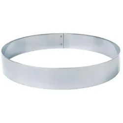 Matfer Mousse-Ring aus Edelstahl, Höhe 4.5 cm, 24 cm (371410)
