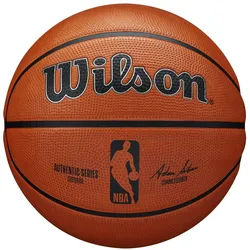 Wilson Basketball NBA Authentic Series Silver Outdoor