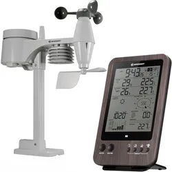 BRESSER BRESSER WTW 5-in-1-Wetterstation in Holzoptik Wetterstation