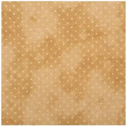 SCHÖNER LEBEN. Stoff Baumwollstoff Popeline Pünktchen Beige Meterware Vintage, allergikergeeignet beige