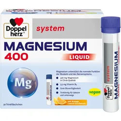 Doppelherz system Magnesium 400 LIQUID 30 St Trinkampullen