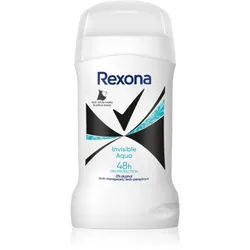 Rexona Invisible Aqua festes Antitranspirant gegen Schweissflecken 50 ml