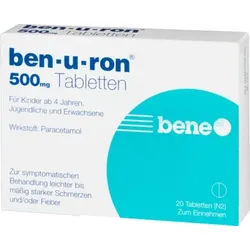 Ben-u-ron 500mg 20 St Tabletten