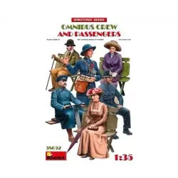 1:35 Figuren Bus-Besatzung / Passagiere (6)