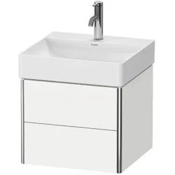 Duravit XSquare Waschtischunterbau wandhängend Taupe Seidenmatt 484x460x397 mm - XS416006060 XS416006060