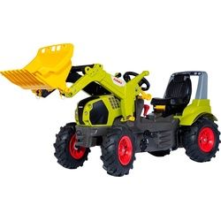 rolly toys® Trettraktor rollyPremium II Claas Arion 600, inkl. rollyTrac Lader und Zweigangschaltung gelb|grün